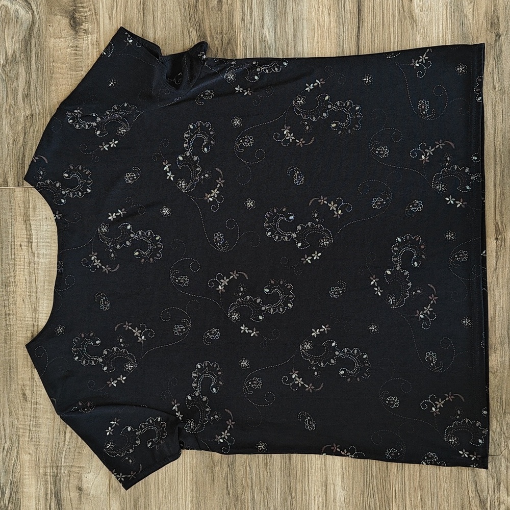 ๐HP๐ EUC Stretchy Paisley Print Top - Picture 6 of 6